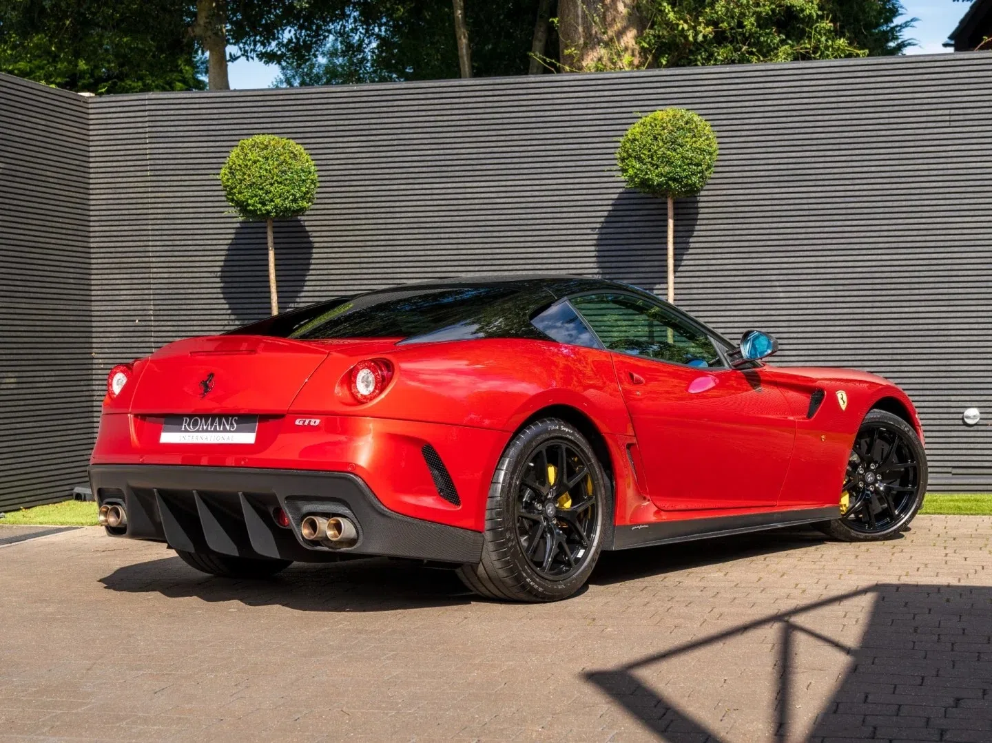 2011 Ferrari 599 GTO for sale, exterior, Rosso Fuoco