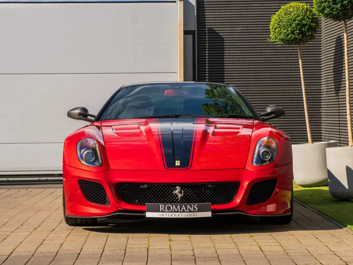 2011 Ferrari 599 GTO for sale, exterior, Rosso Fuoco