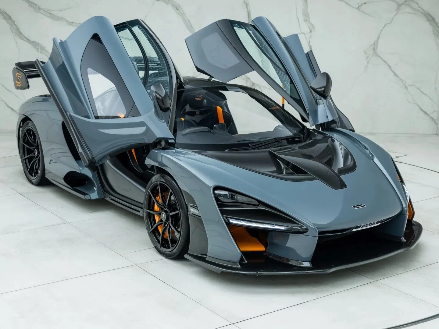 2019 McLaren Senna for sale, exterior, Chicane Grey
