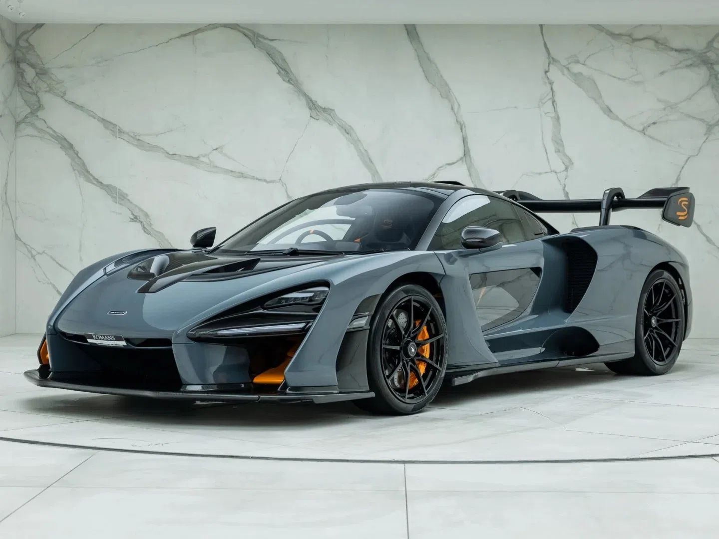 2019 McLaren Senna for sale, exterior, Chicane Grey