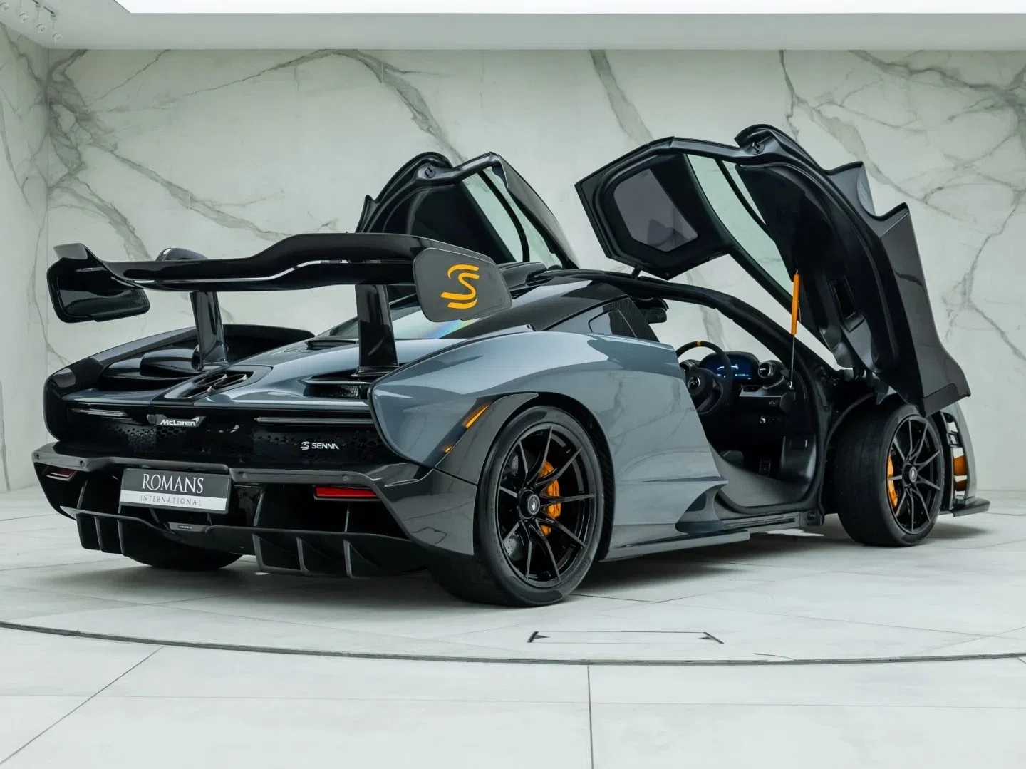 2019 McLaren Senna for sale, exterior, Chicane Grey
