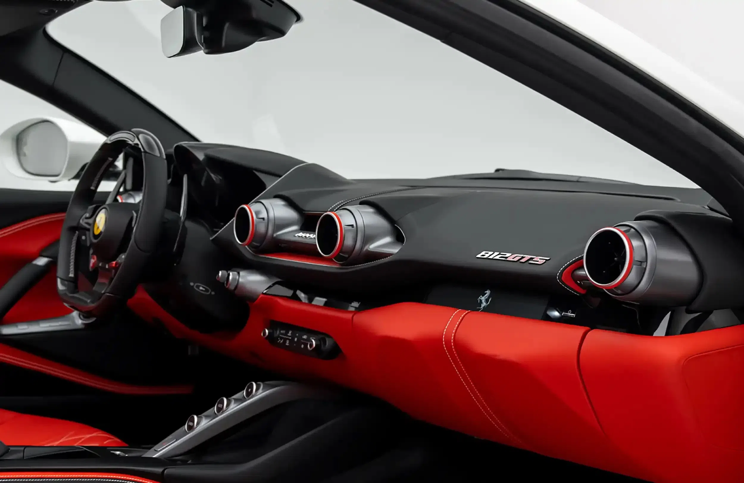 2021 Ferrari 812 GTS interior