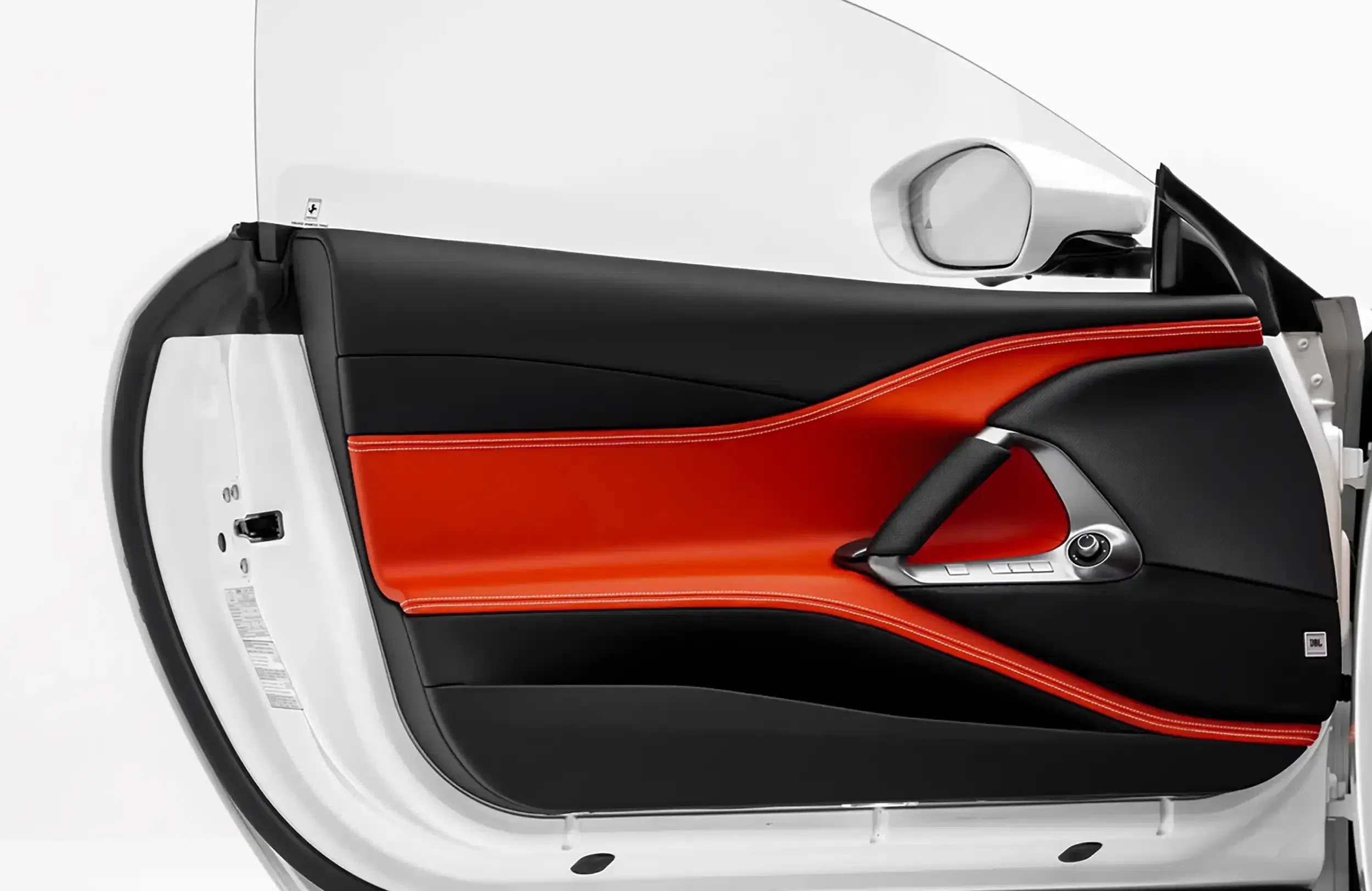 2021 Ferrari 812 GTS interior, door panel