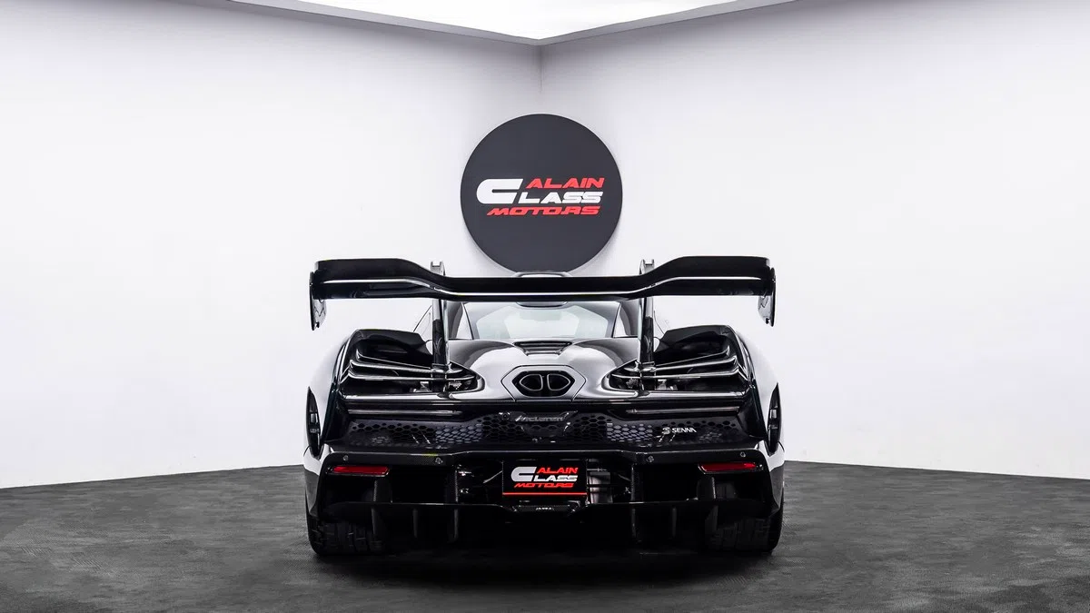2019 McLaren Senna for sale, exterior, Green Carbon Fiber | Black Carbon Fiber