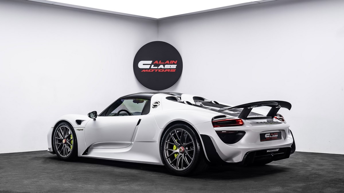 2015 Porsche 918 Spyder Weissach Package, 2/20