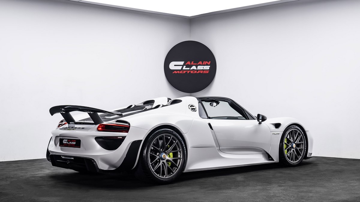 2015 Porsche 918 Spyder Weissach Package, 12/20
