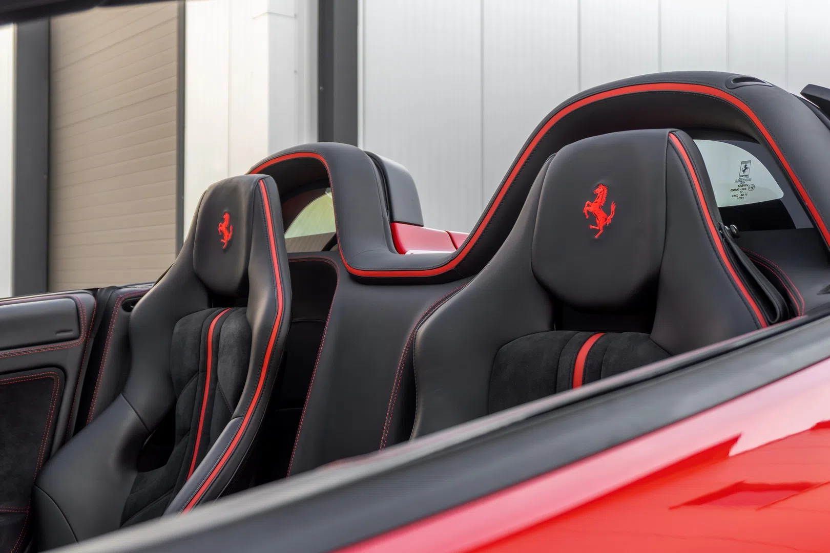 2011 Ferrari SA Aperta interior, seats