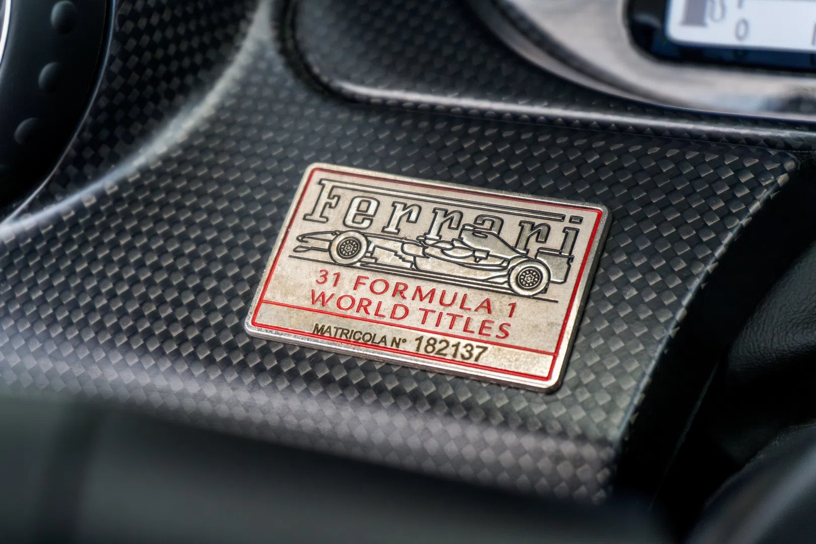 2011 Ferrari SA Aperta, detail