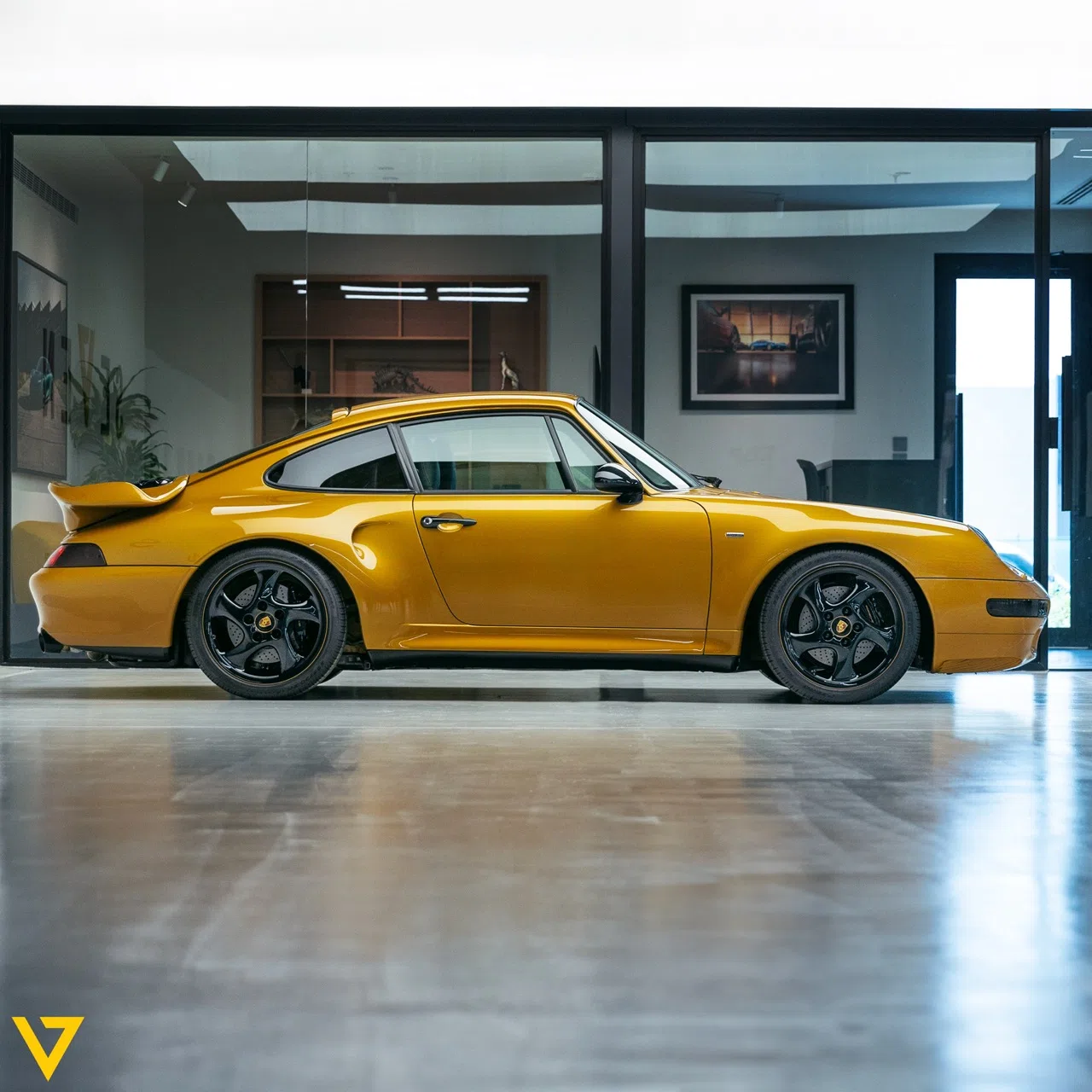 2018 Porsche 993 Project Gold (1 of 1) for sale, exterior, Metallic Gold