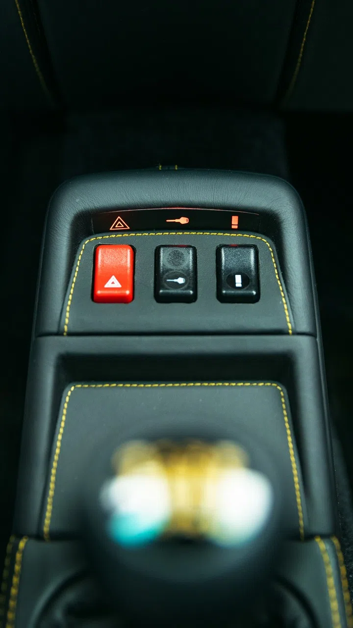 2018 Porsche 993 Project Gold (1 of 1) interior, center console