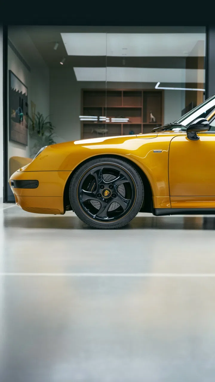 2018 Porsche 993 Project Gold (1 of 1) for sale, exterior, Metallic Gold