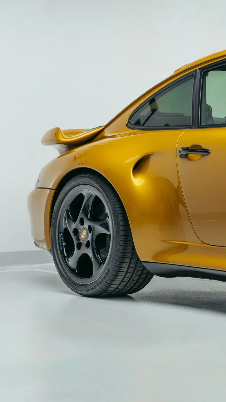 2018 Porsche 993 Project Gold (1 of 1) for sale, exterior, Metallic Gold