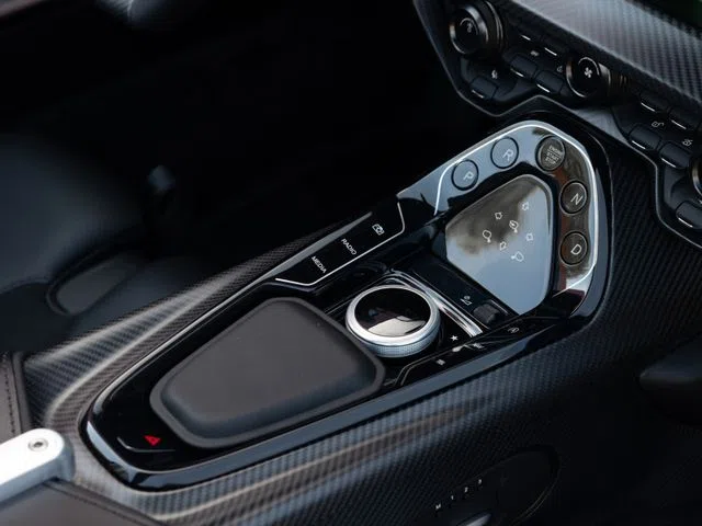 2024 Aston Martin V12 Speedster "Maverick Edition" interior, center console