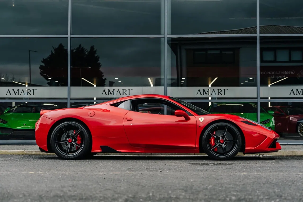 2014 Ferrari 458 Speciale for sale, exterior, Nero Hide