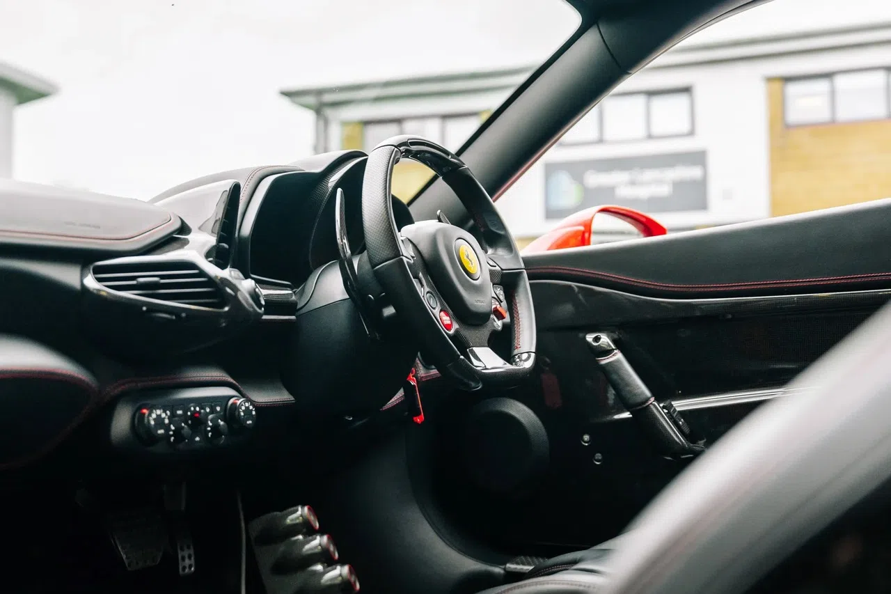 2014 Ferrari 458 Speciale interior