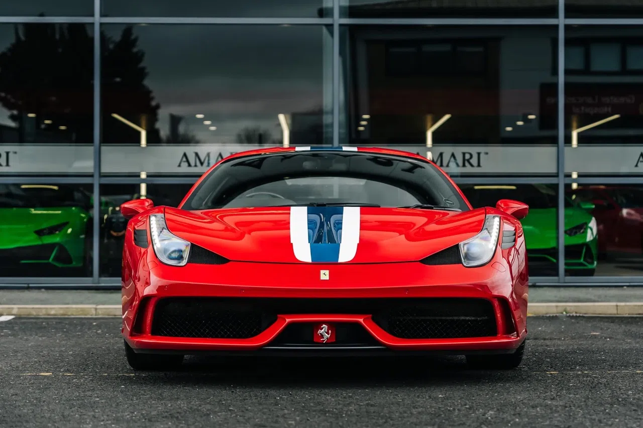 2014 Ferrari 458 Speciale for sale, exterior, Nero Hide