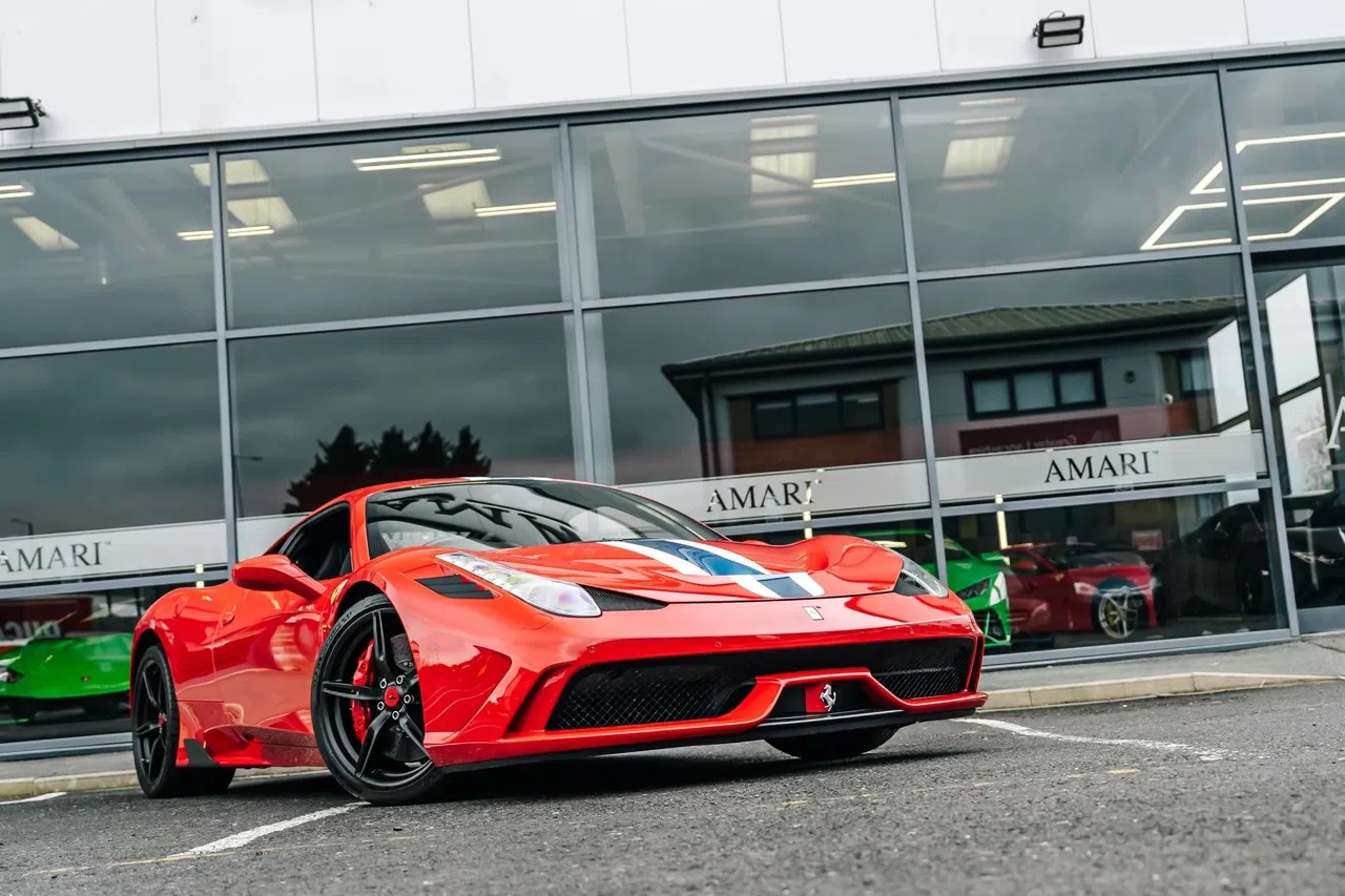 2014 Ferrari 458 Speciale for sale, exterior, Nero Hide