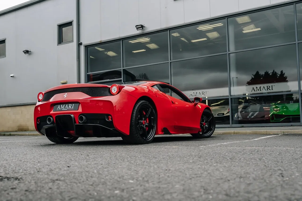 2014 Ferrari 458 Speciale for sale, exterior, Nero Hide
