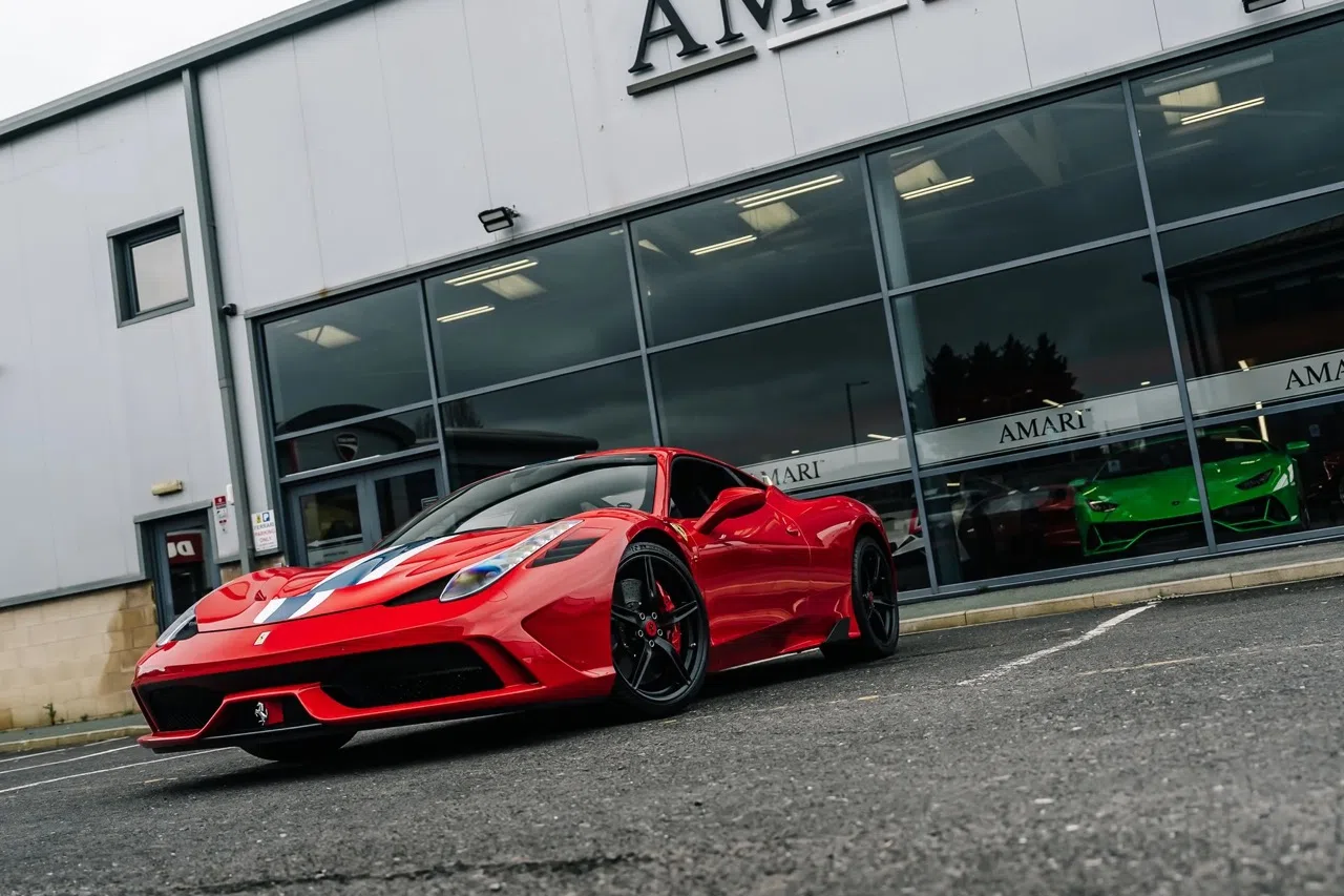 2014 Ferrari 458 Speciale for sale, exterior, Nero Hide