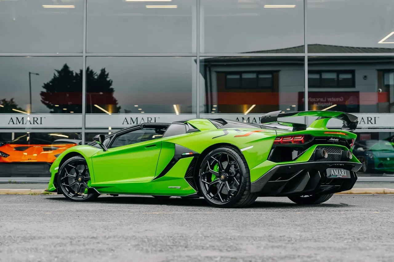 2022 Lamborghini Aventador SVJ LP 770-4 for sale, exterior, Verde Mantis
