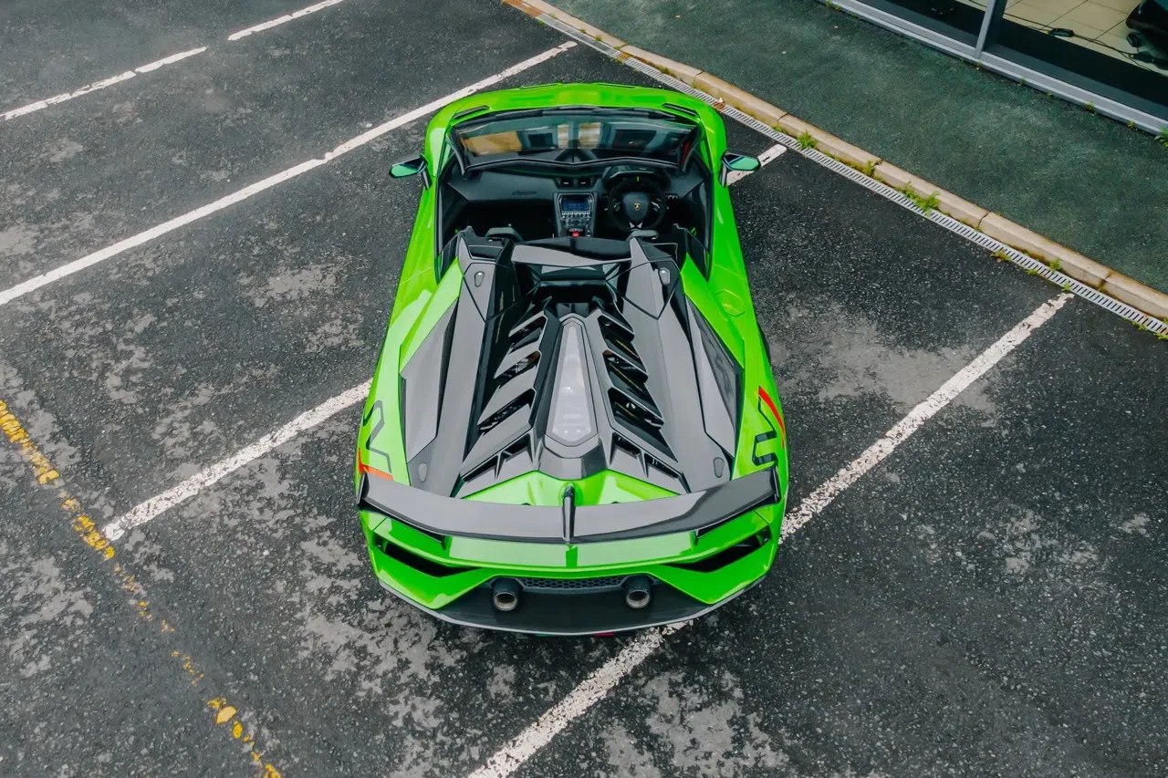 2022 Lamborghini Aventador SVJ LP 770-4 for sale, exterior, Verde Mantis
