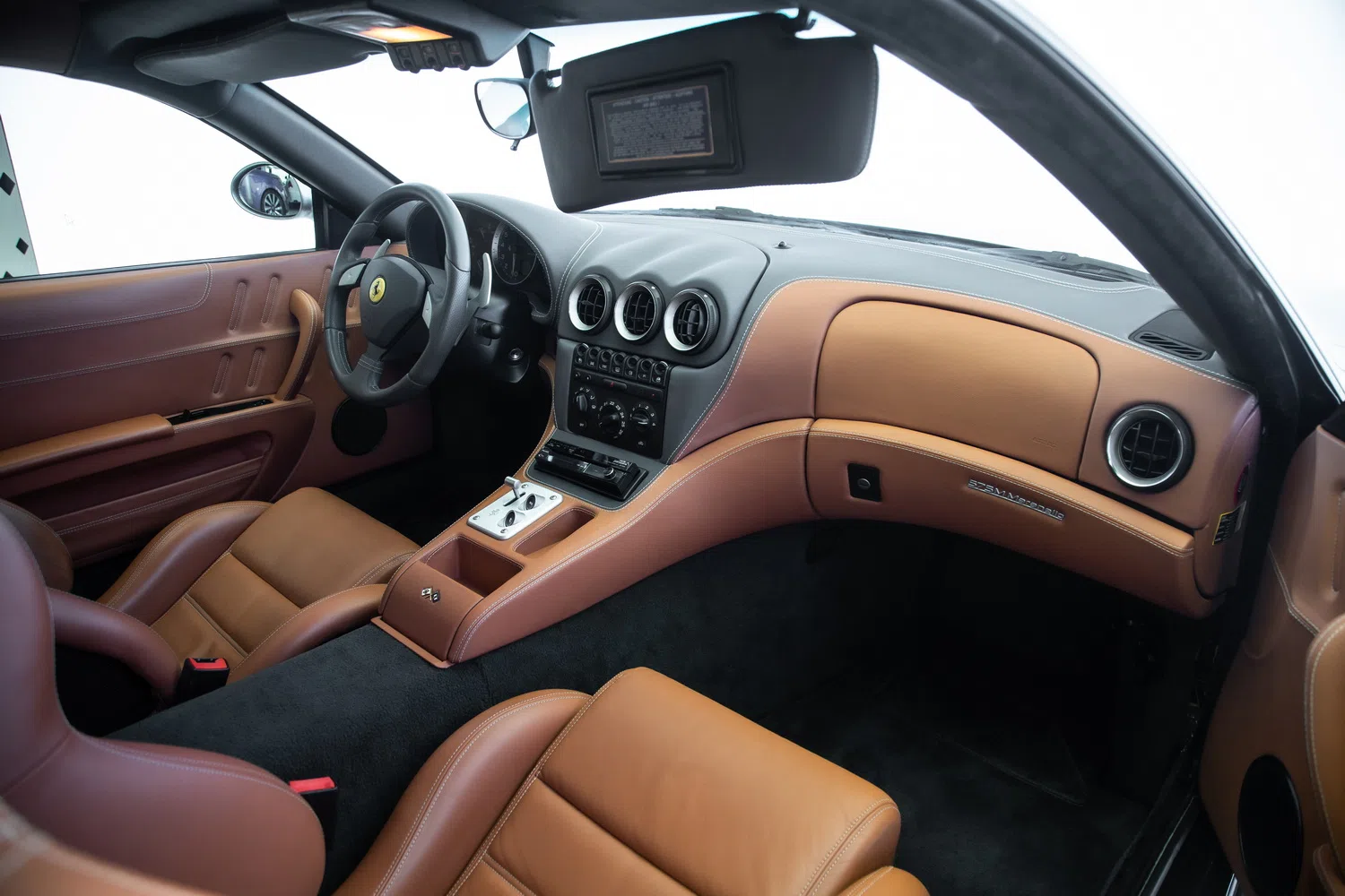 2005 Ferrari 575M Maranello interior