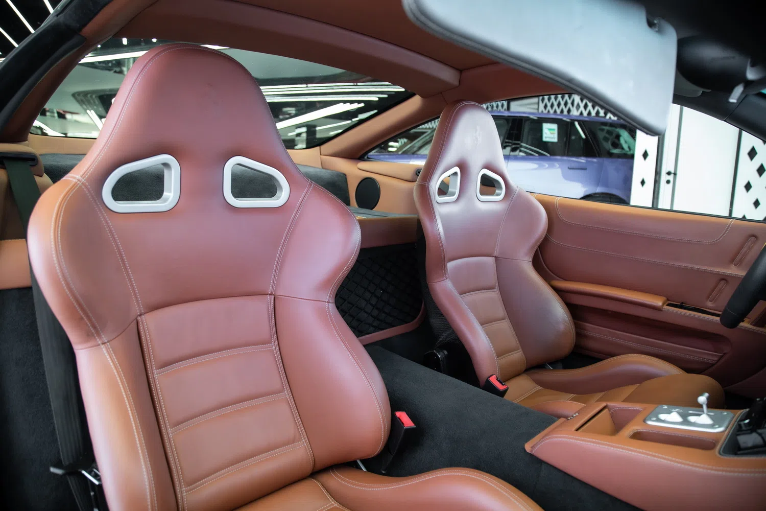2005 Ferrari 575M Maranello interior, seats