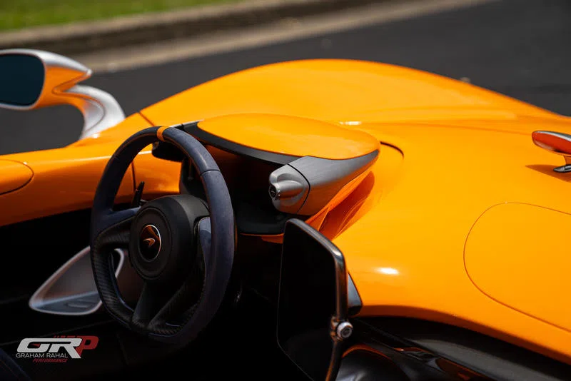 2021 McLaren Elva interior, steering wheel