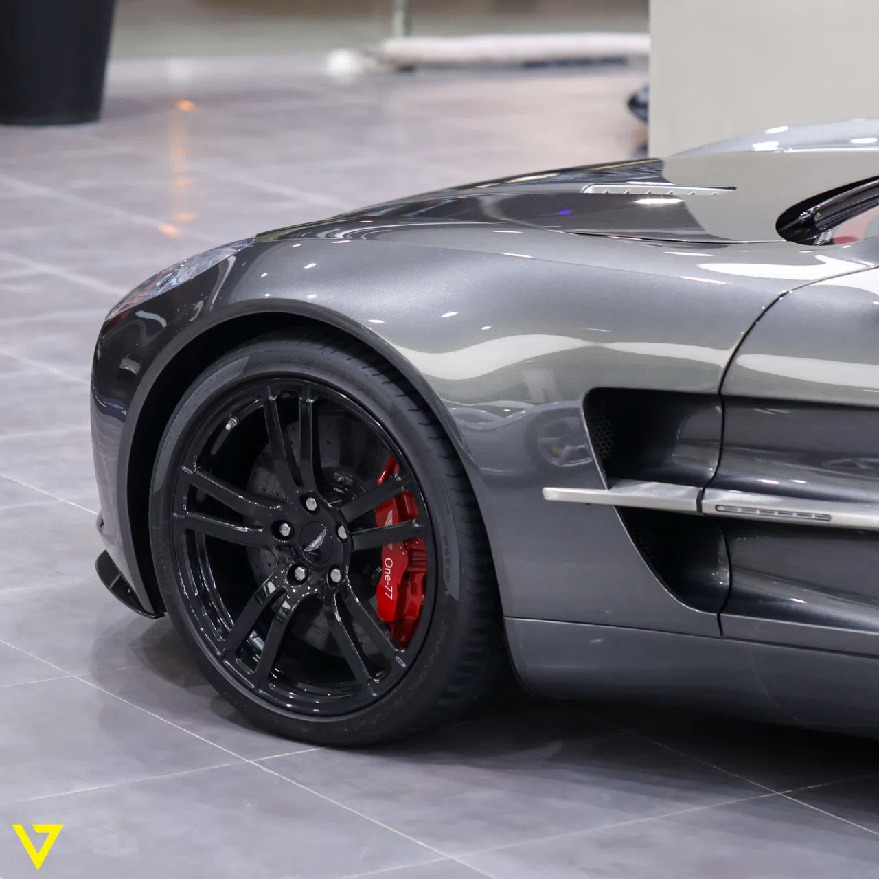 2011 Aston Martin One-77 for sale, exterior, Metallic Grey