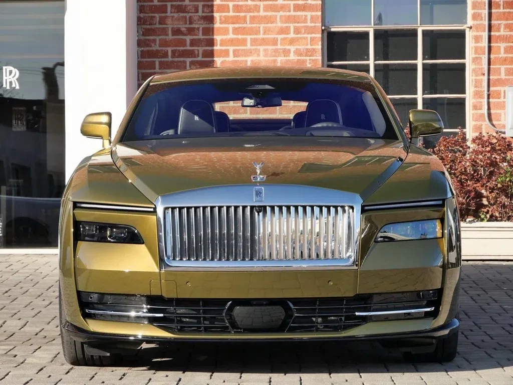2024 Rolls-Royce Spectre Demonstrator for sale, exterior, Chartreuse