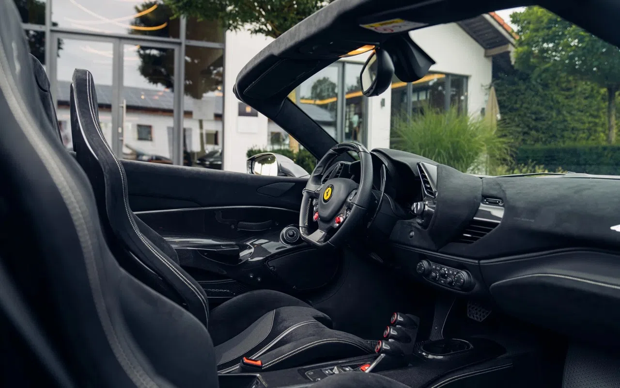 2020 Ferrari 488 Pista Spider interior