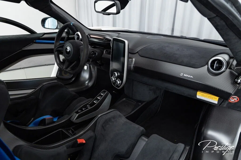 2019 McLaren Senna - MSO interior, Black