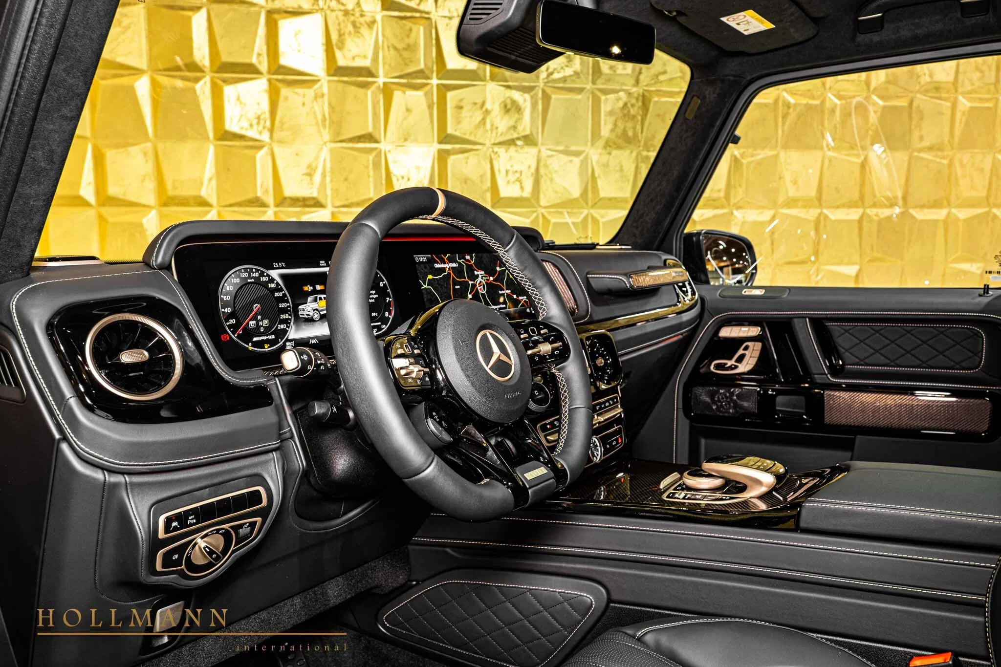 2024 BRABUS G 800 interior, dashboard