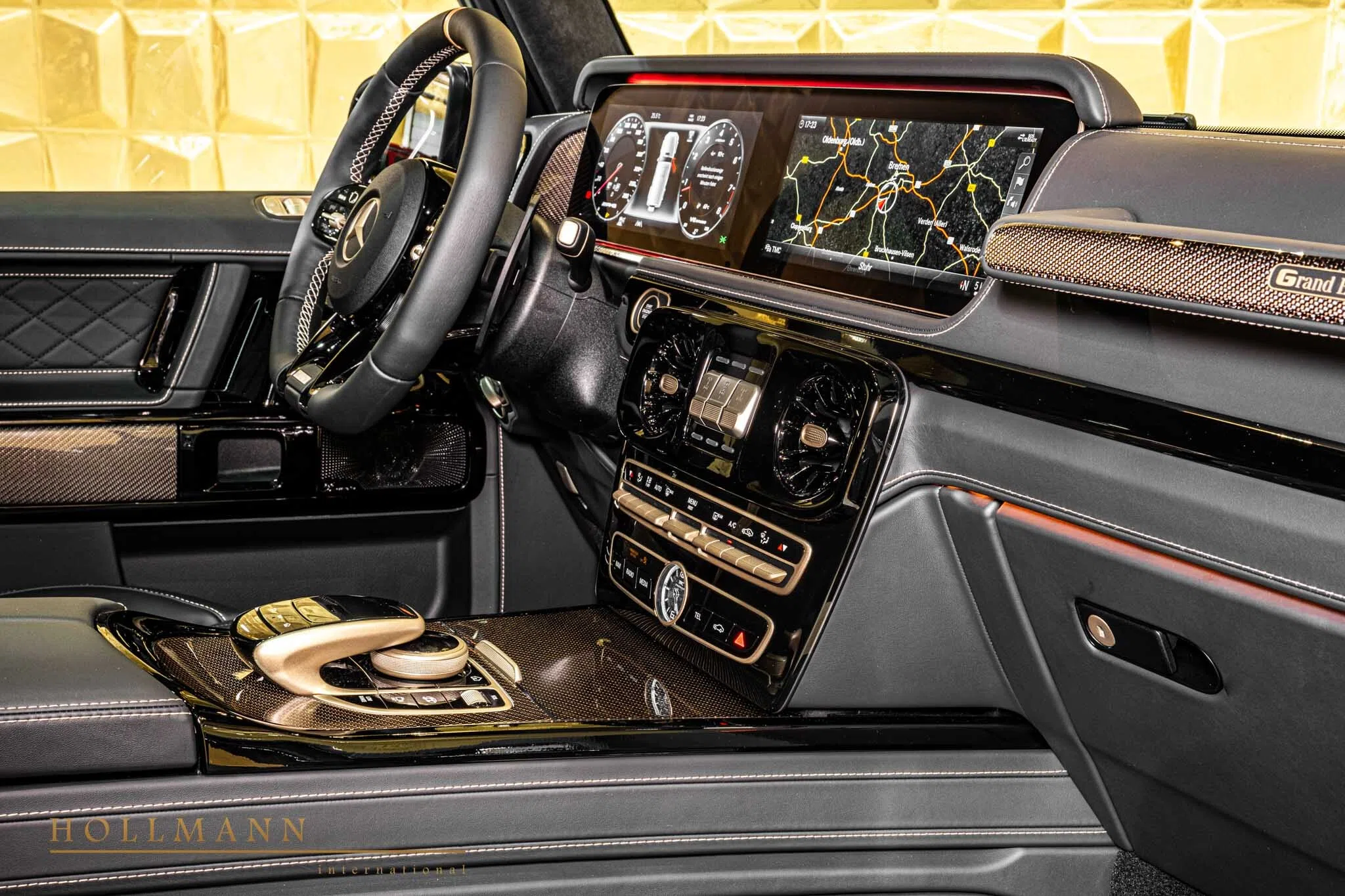 2024 BRABUS G 800 interior, dashboard