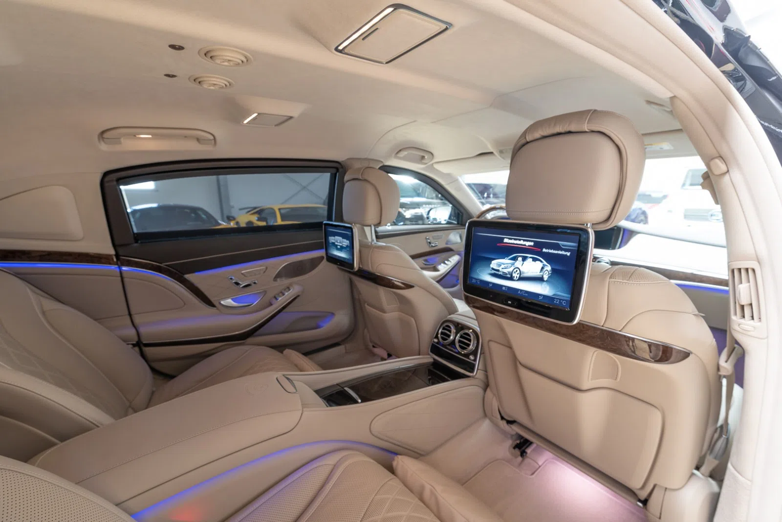 2019 Mercedes-Maybach S 650 *GUARD VR10 interior, seats, Beige