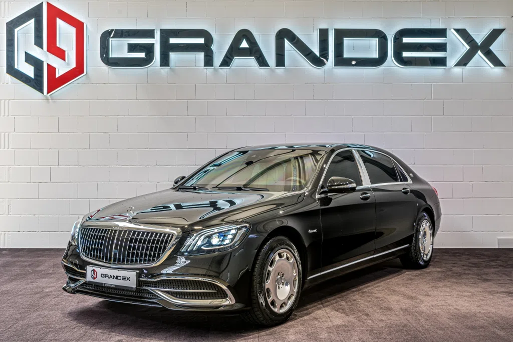 2019 Mercedes-Maybach S 560 4M*4 Sitze*ARMORED B6 - GRANDEX for sale, exterior, Black