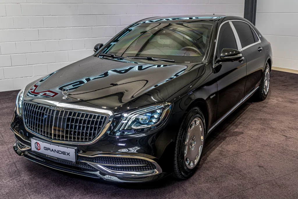2019 Mercedes-Maybach S 560 4M*4 Sitze*ARMORED B6 - GRANDEX for sale, exterior, Black
