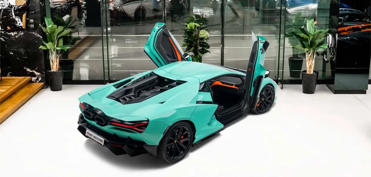 2024 Lamborghini Revuelto for sale, exterior, Verde Thebe