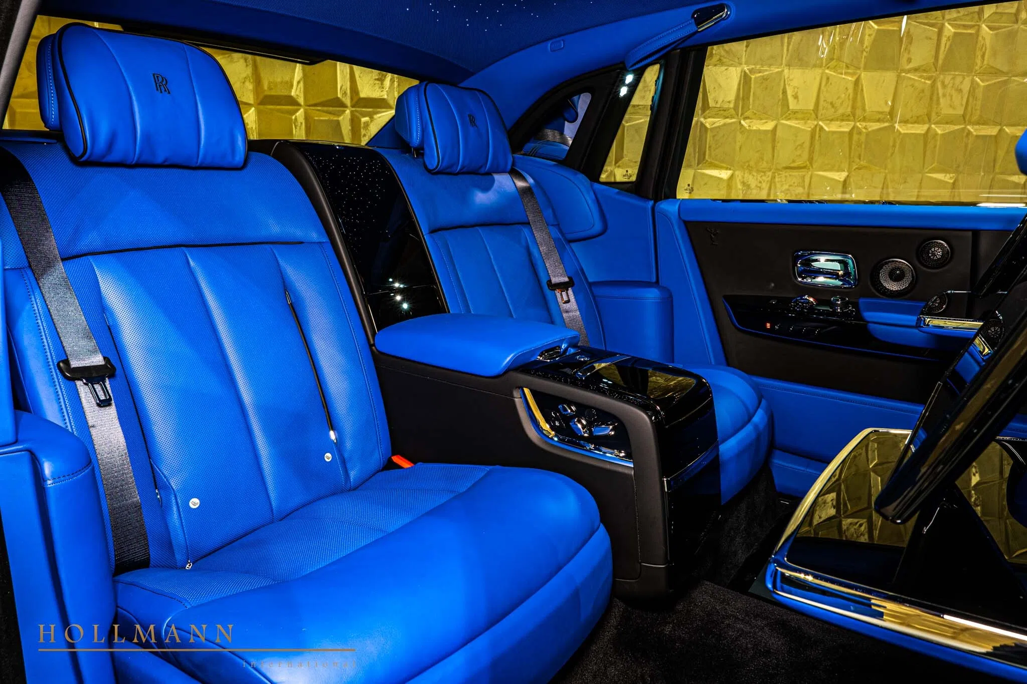 2024 Rolls-Royce Phantom EWB interior, seats, Cobolto Blue