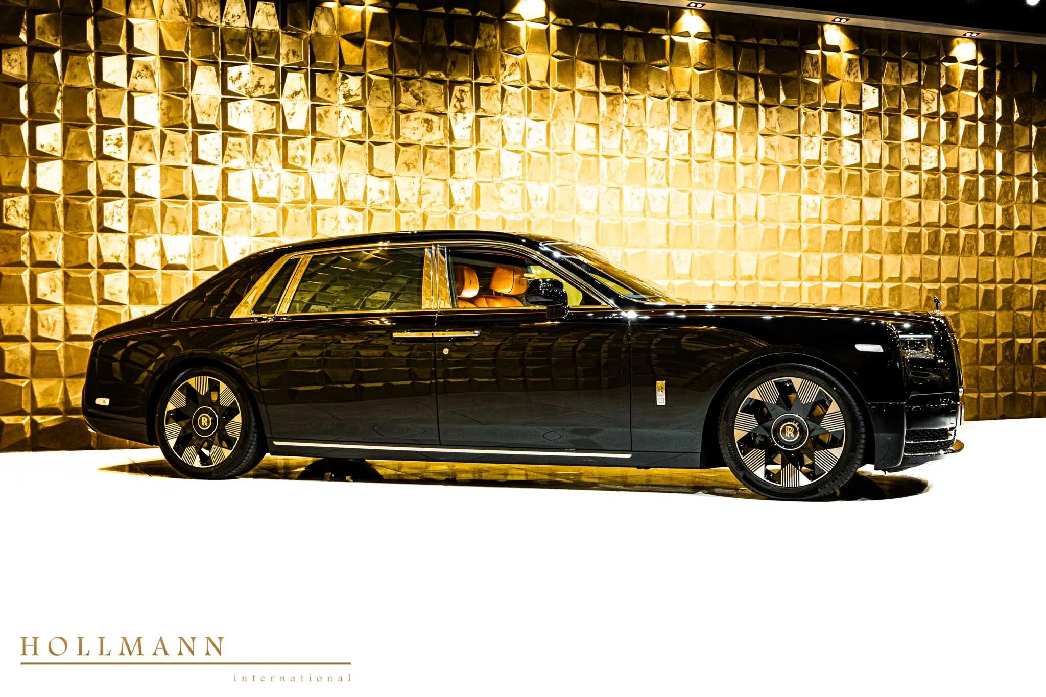 2024 Rolls-Royce Phantom EWB by NOVITEC for sale, exterior, Black Diamond