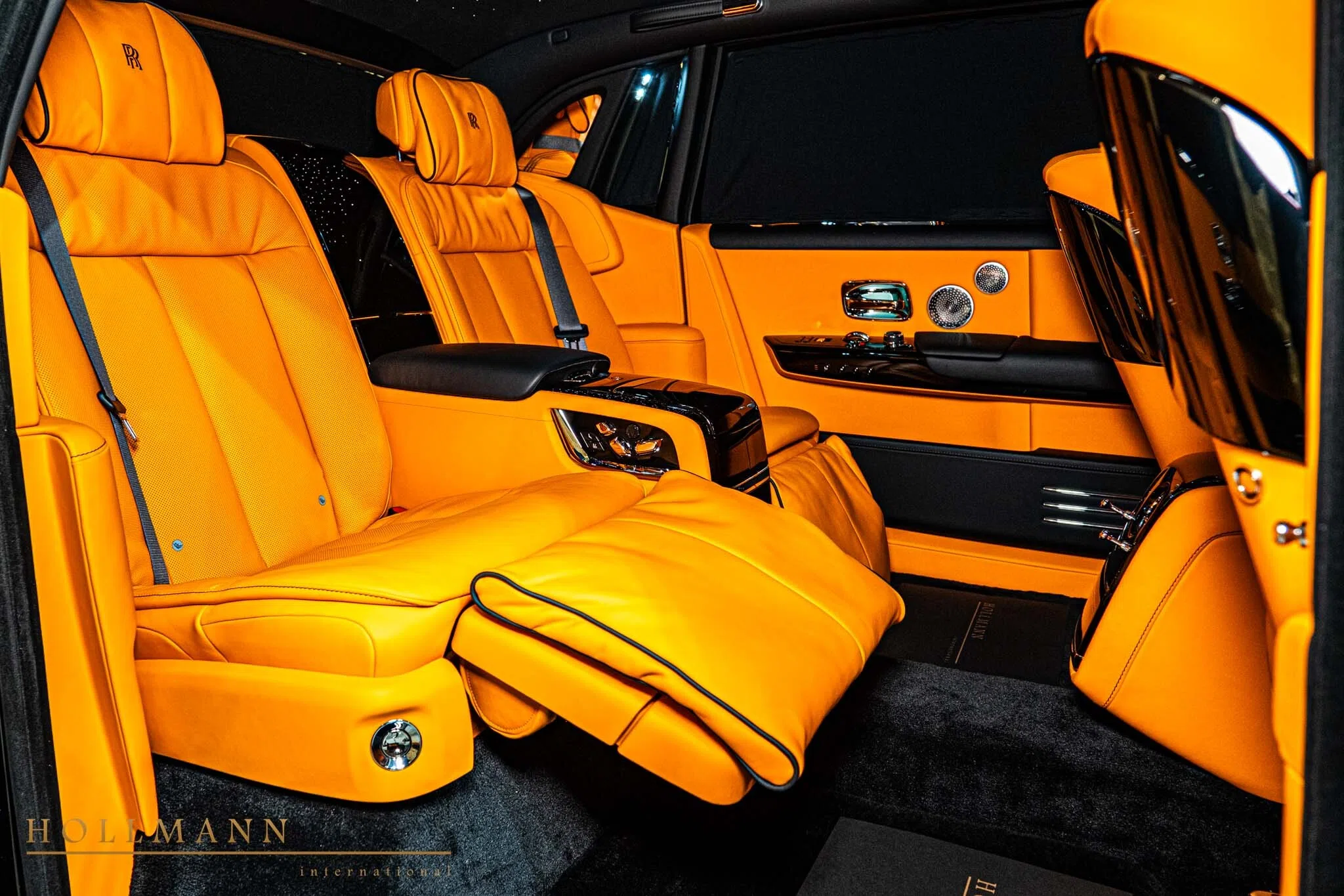 2024 Rolls-Royce Phantom EWB by NOVITEC interior, seats, Interior Mandarin