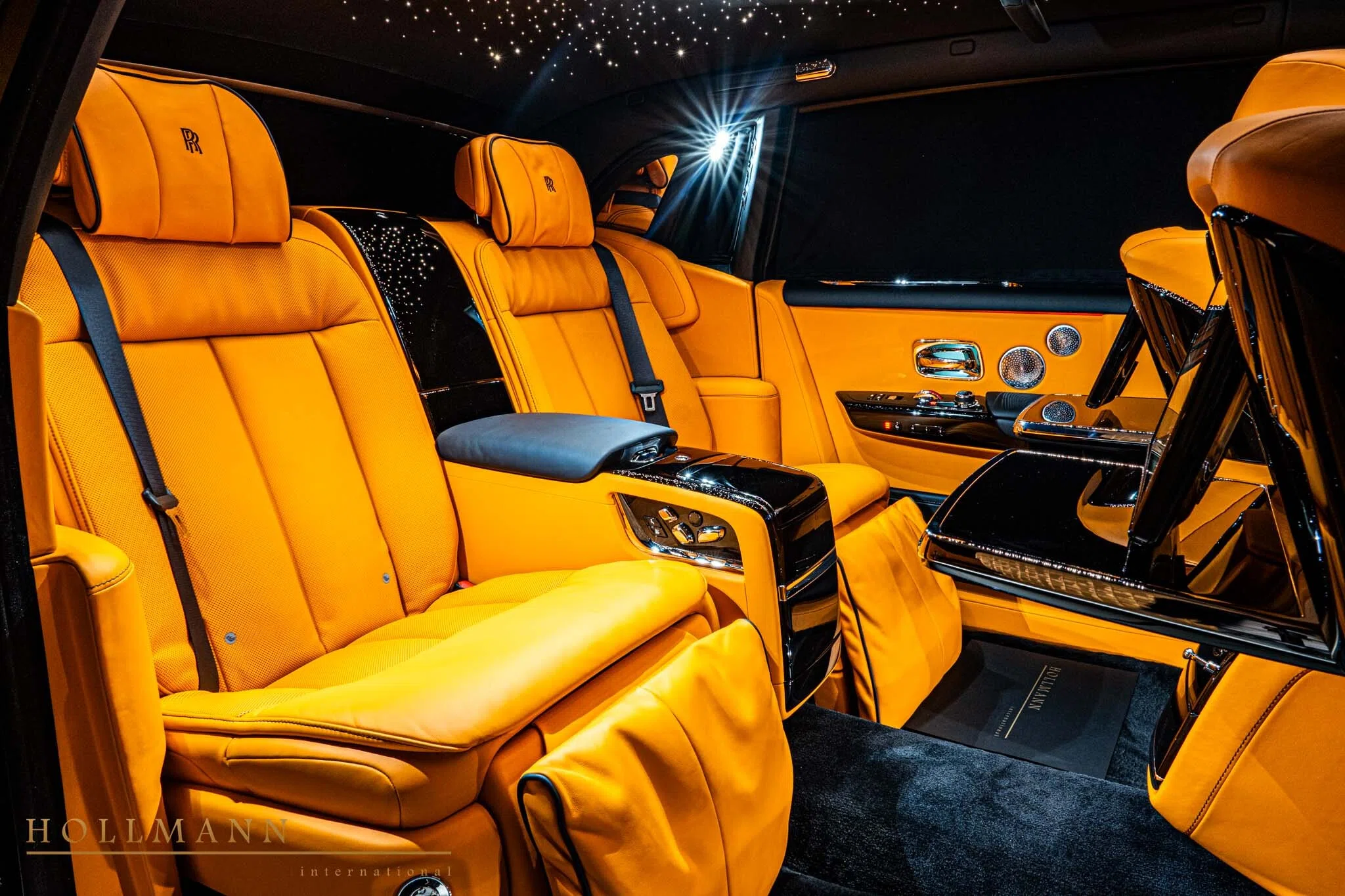 2024 Rolls-Royce Phantom EWB by NOVITEC interior, seats, Interior Mandarin