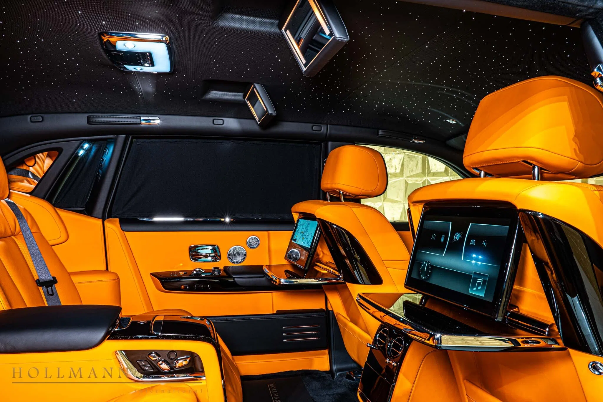 2024 Rolls-Royce Phantom EWB by NOVITEC interior, seats, Interior Mandarin