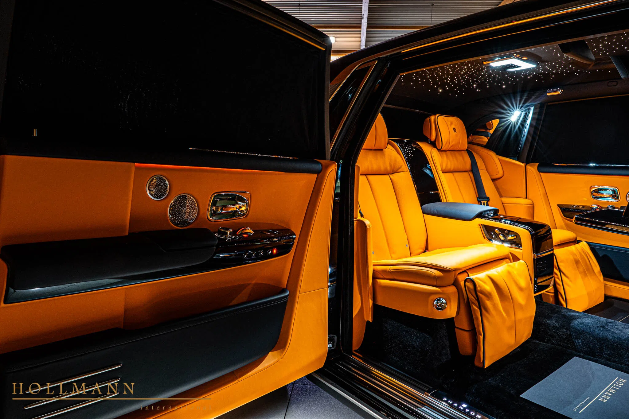 2024 Rolls-Royce Phantom EWB by NOVITEC interior, seats, Interior Mandarin