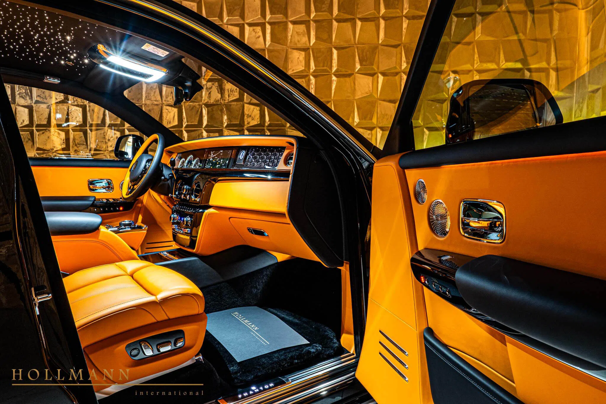 2024 Rolls-Royce Phantom EWB by NOVITEC interior, seats, Interior Mandarin