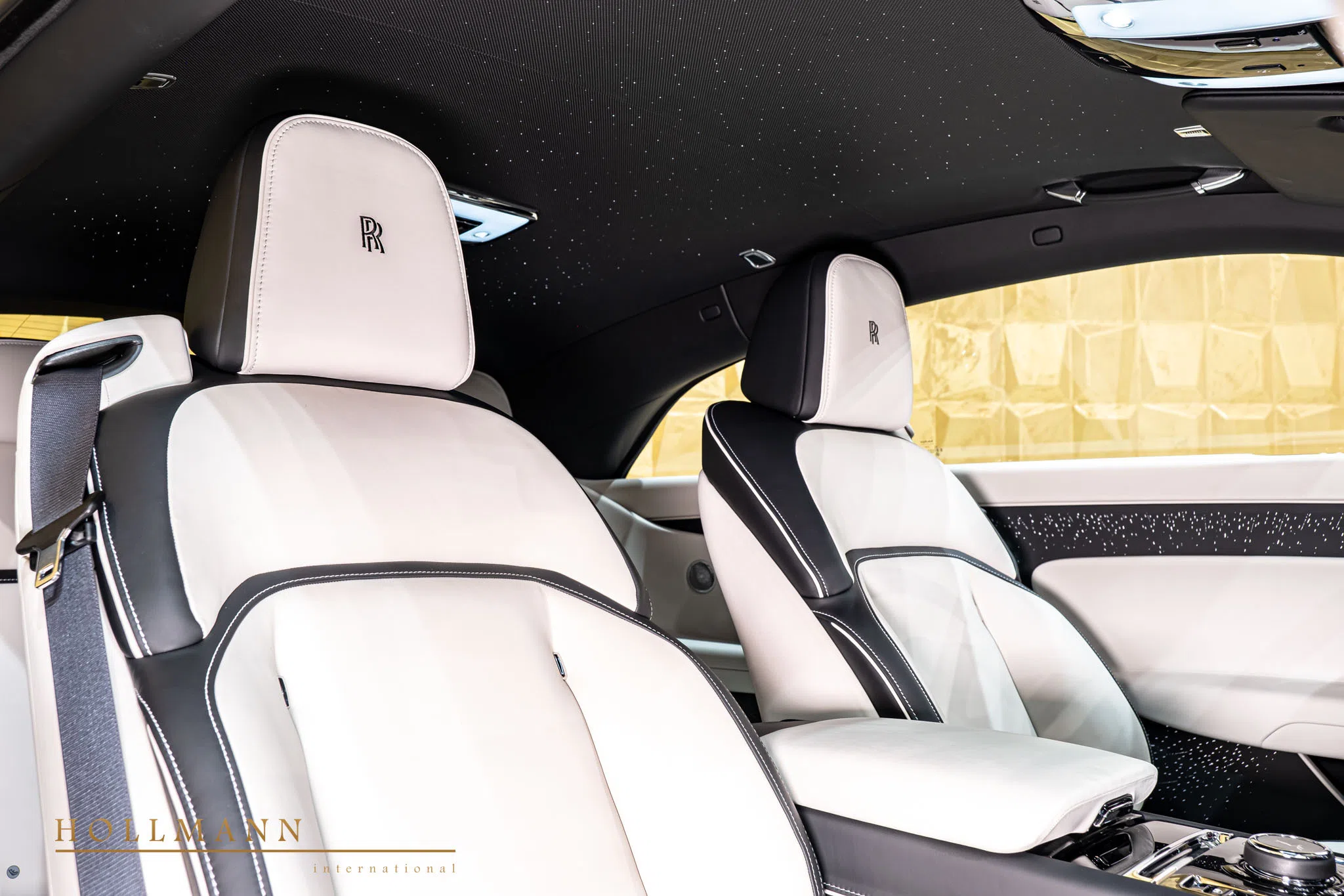 2024 Rolls-Royce Spectre BY NOVITEC interior, seats, Seashell & Black