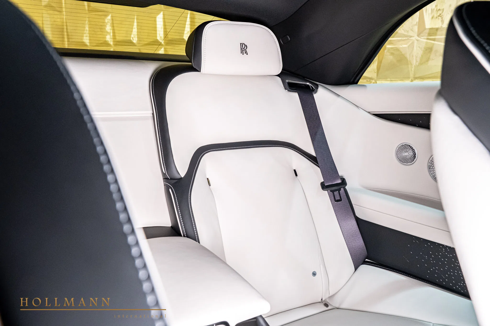 2024 Rolls-Royce Spectre BY NOVITEC interior, seats, Seashell & Black