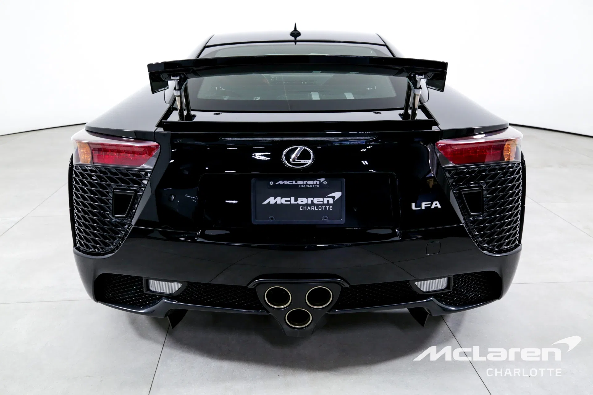 2012 Lexus LFA, rear three-quarter view