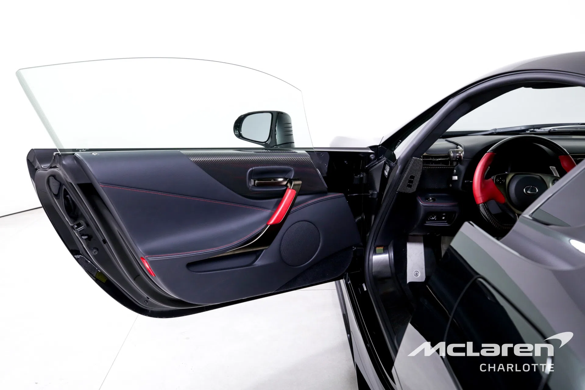 2012 Lexus LFA interior, door panel