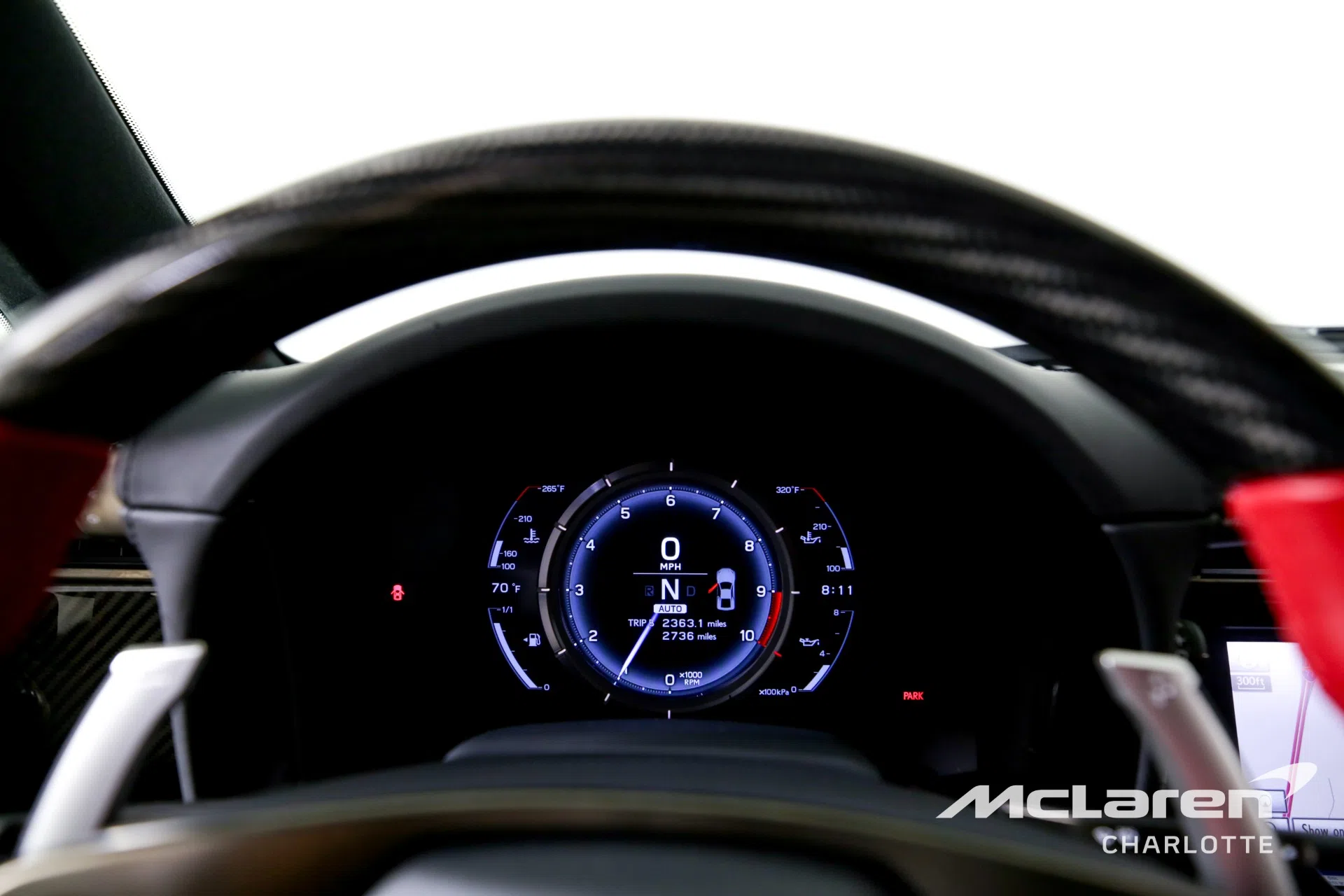 2012 Lexus LFA interior